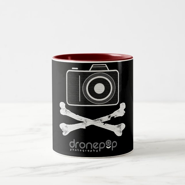 Piratfotografimugg Två-Tonad Mugg (Center)