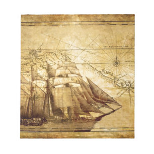 piratfrakt anteckningsblock