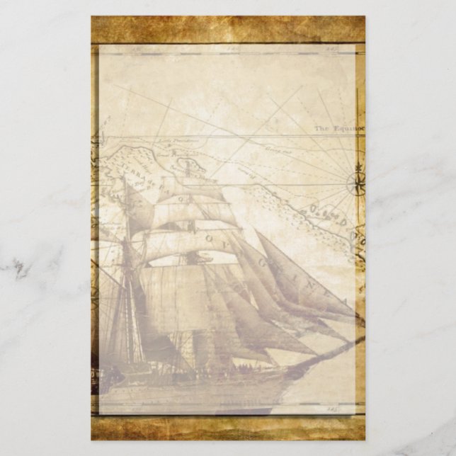 piratfrakt brevpapper (Framsida)