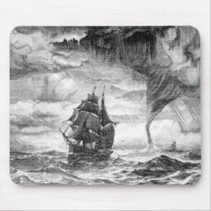 Piratfrakt i en storm musmatta