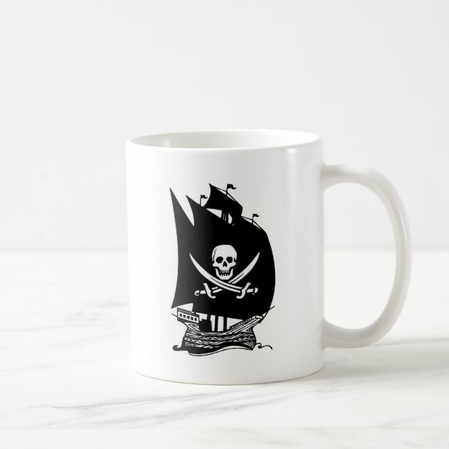 Piratfrakt Kaffemugg (Höger)