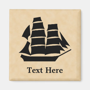 Piratfrakt. Segla ship.en Magnet