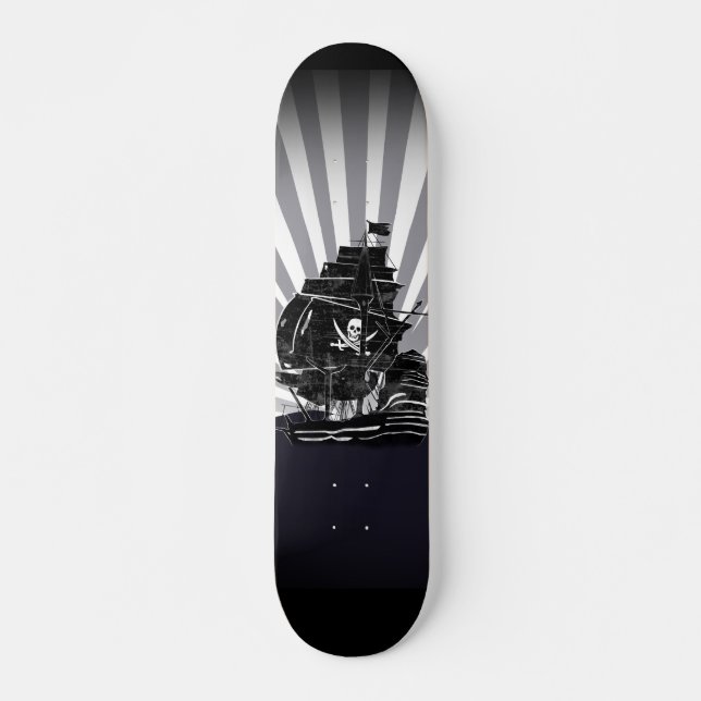 piratfraktskateboard skateboard bräda 21,5 cm (Framsida)