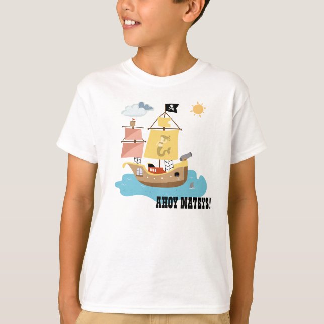 PiratfraktT-tröja Tee Shirt (Framsida)