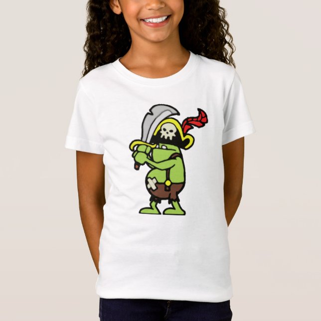 Piratkalkontupp för klotter Wizard101 Tee (Framsida)