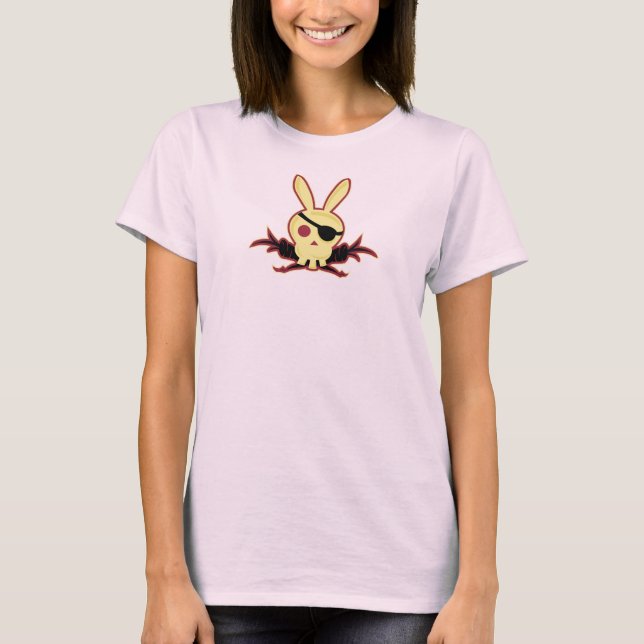 Piratkanin Tee Shirt (Framsida)