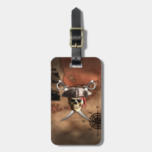 Piratkarta Bagagebricka