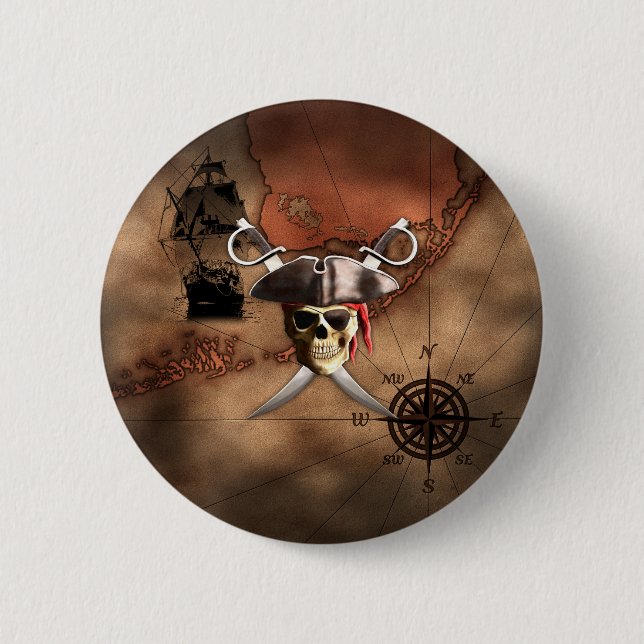 Piratkarta Knapp (Framsida)