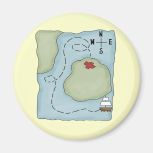 Piratkarta Magnet