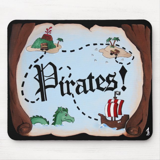 Piratkarta Musmatta (Framsidan)
