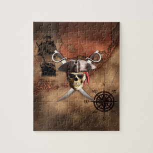 Piratkarta Pussel