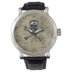 Piratkartaklocka Armbandsur