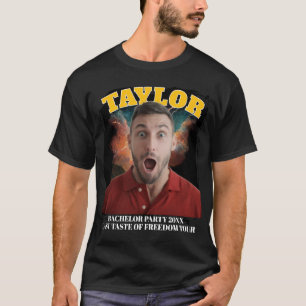 Piratkonsert Foto och Text Personlig Rolig T Shirt