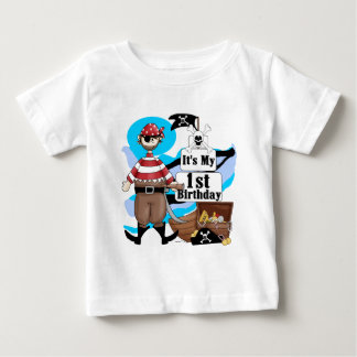 Piratkopiera 1st födelsedagT-tröja och gåvor T Shirt