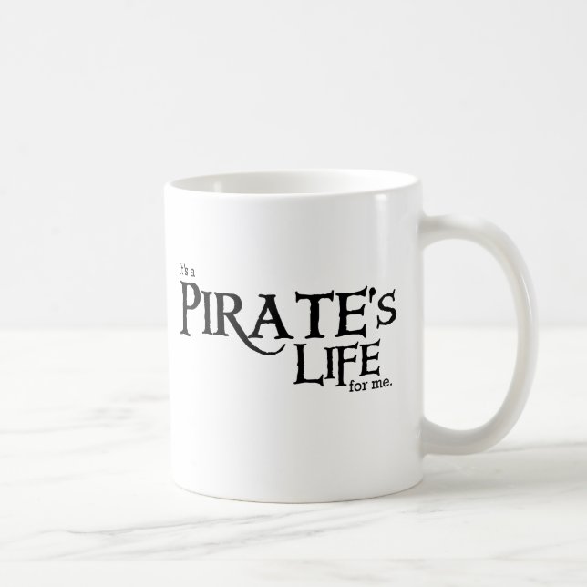 Piratkopierar liv MIG Kaffemugg (Höger)