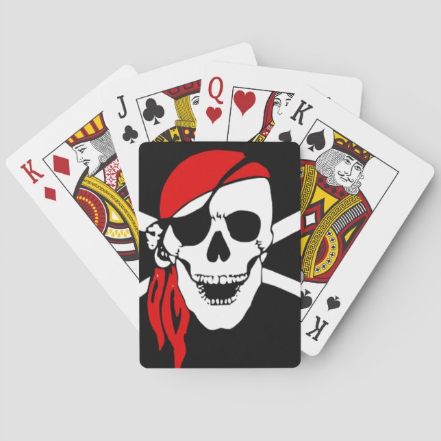 Piratkort Casinokort (Baksidan)