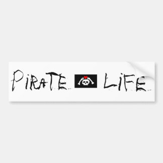 Piratlivbildekal Bildekal