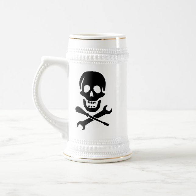 Piratmekanikeröl Stein Sejdel (Vänster)