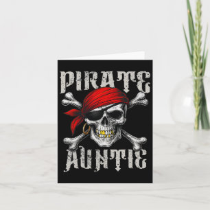 Piratmoster Jolly Roger-flagg och dödskalle Kort