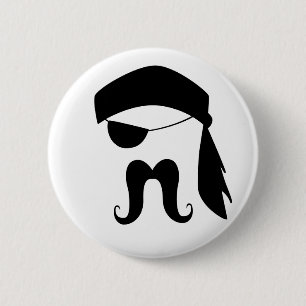 Piratmustasch Knapp