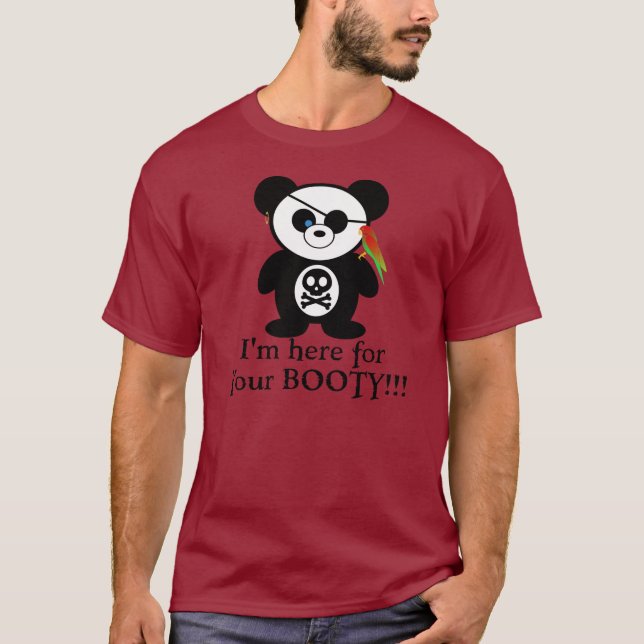 PiratPanda T Shirt (Framsida)