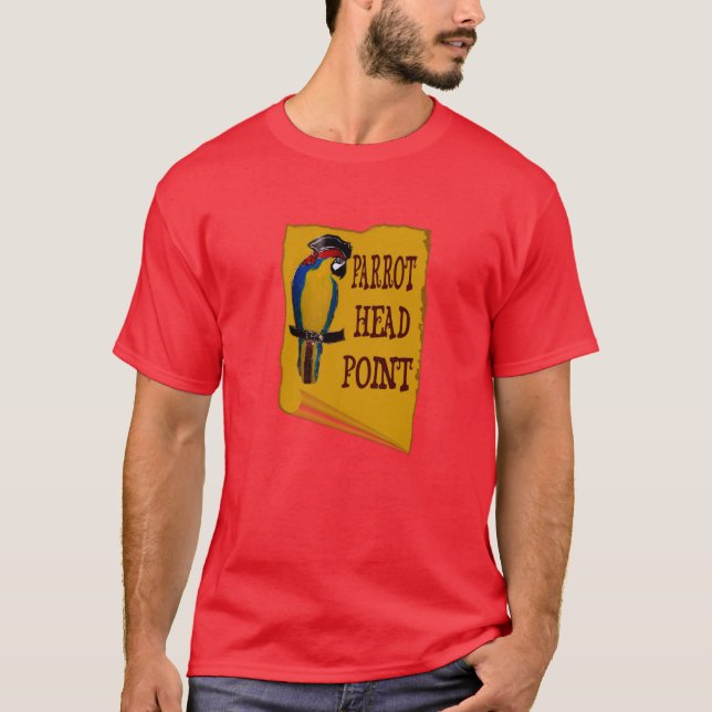 Piratpapegoja T-shirt (Framsida)