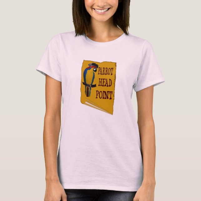 Piratpapegoja Tee Shirt (Framsida)