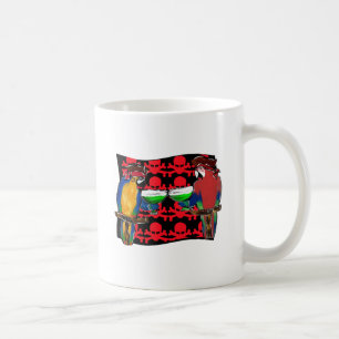 Piratpapegojor Kaffemugg