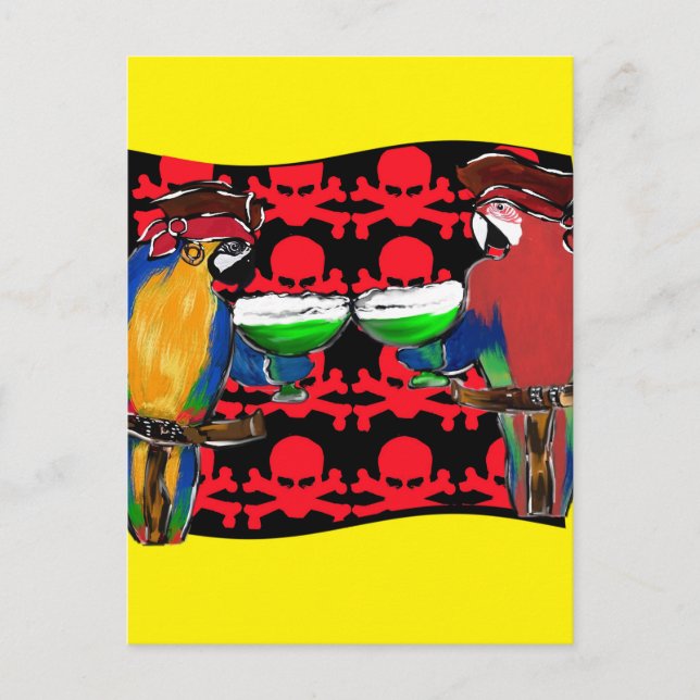 PIRATPAPPAGOR VYKORT (Framsida)