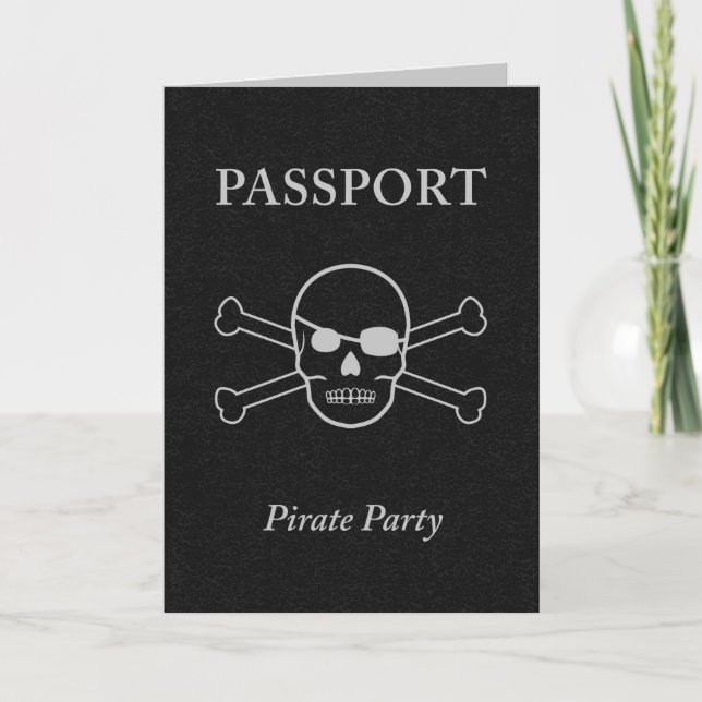 piratpartipass inbjudan (Framsida)