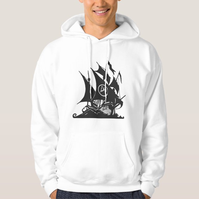 Piratparty av den Kanada frakthoodien Sweatshirt (Framsida)