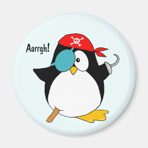 Piratpingvin Magnet