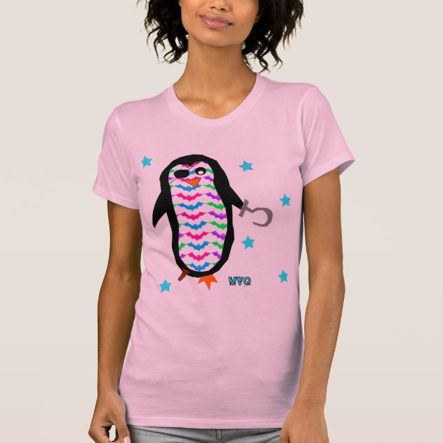 piratpingvin tee (Framsida)