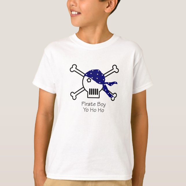 Piratpojke Tee Shirt (Framsida)