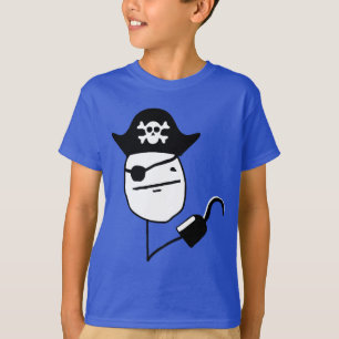 Piratpokeransikte - meme t-shirt