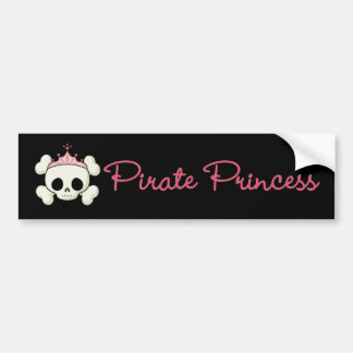 PiratPrincess Bildekal