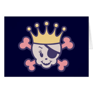 PiratPrincess III Hälsningskort
