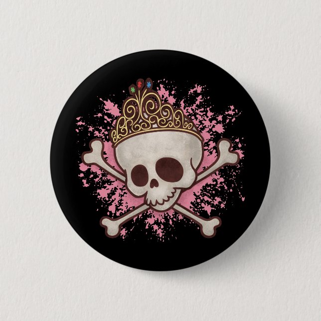 PiratPrincess - tiara Knapp (Framsida)