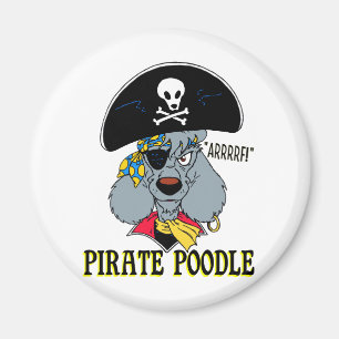 Piratpudel Magnet