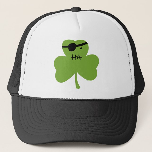 PiratShamrock Truckerkeps (Framsida)
