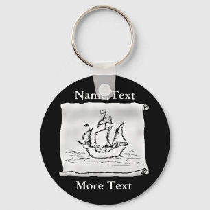 PiratShip. Nyckelring