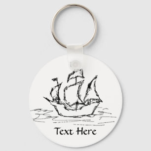 PiratShip. Nyckelring