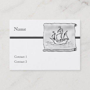 PiratShip. Visitkort
