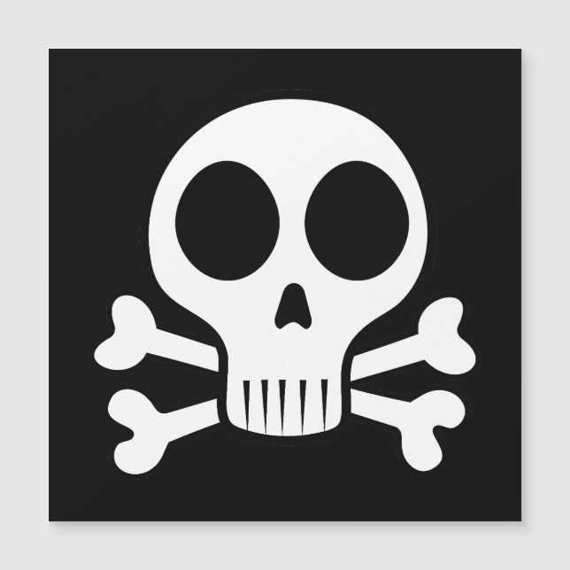 Piratskalle-design (Framsida)