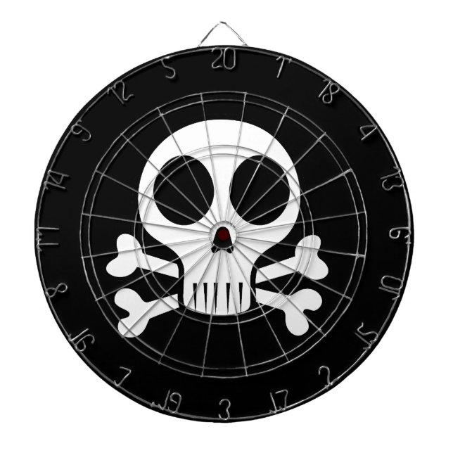 Piratskalle-design Darttavla (Framsidan)