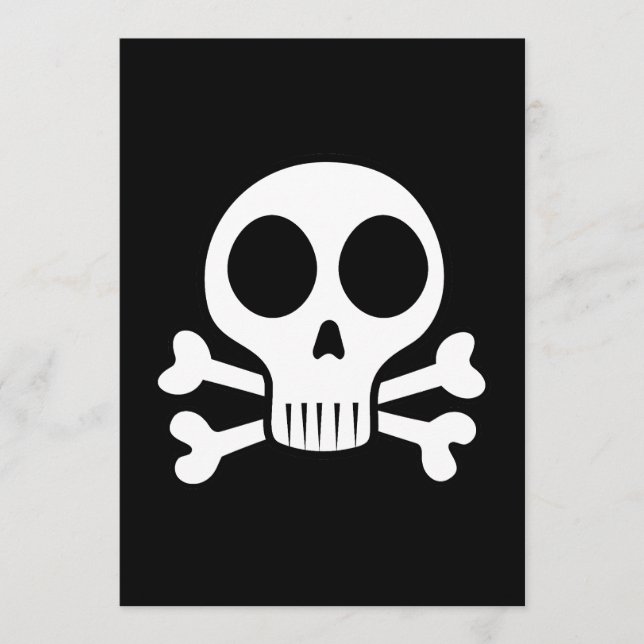 Piratskalle-design Meny (Framsida)
