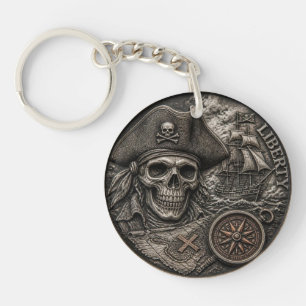 Piratskalle Hobo Nickel-mynt