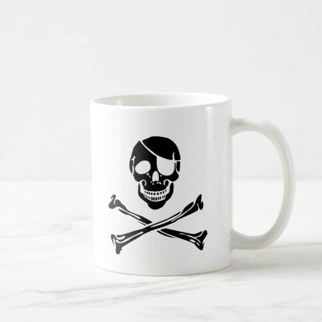 Piratskalle Kaffemugg (Höger)
