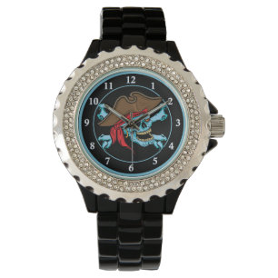 Piratskalle och Crossbones Armbandsur