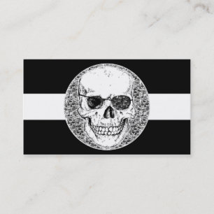 piratskalle visitkort